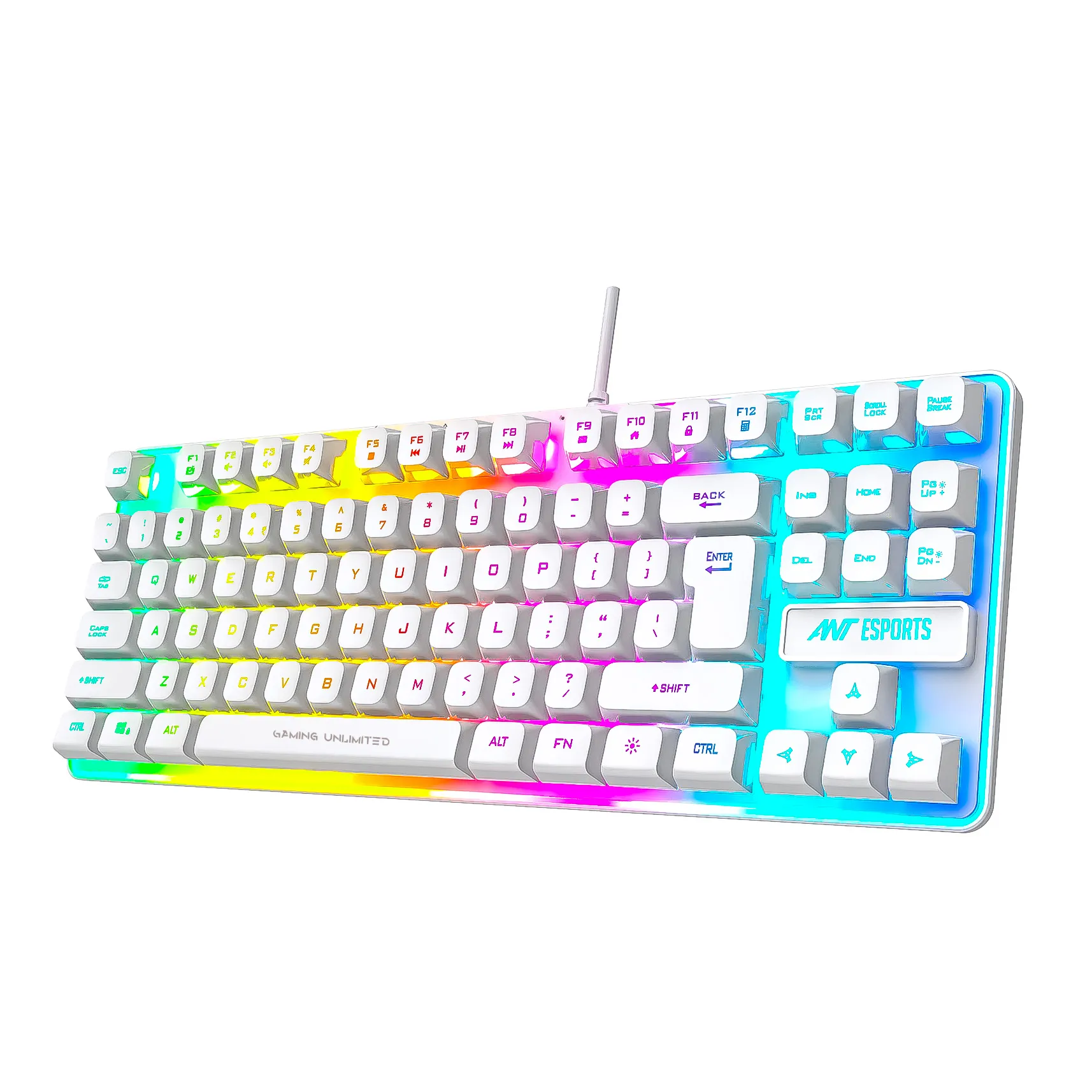 Ant Esports Gaming Keyboard USB TKL Backlit MK700V2 view 3